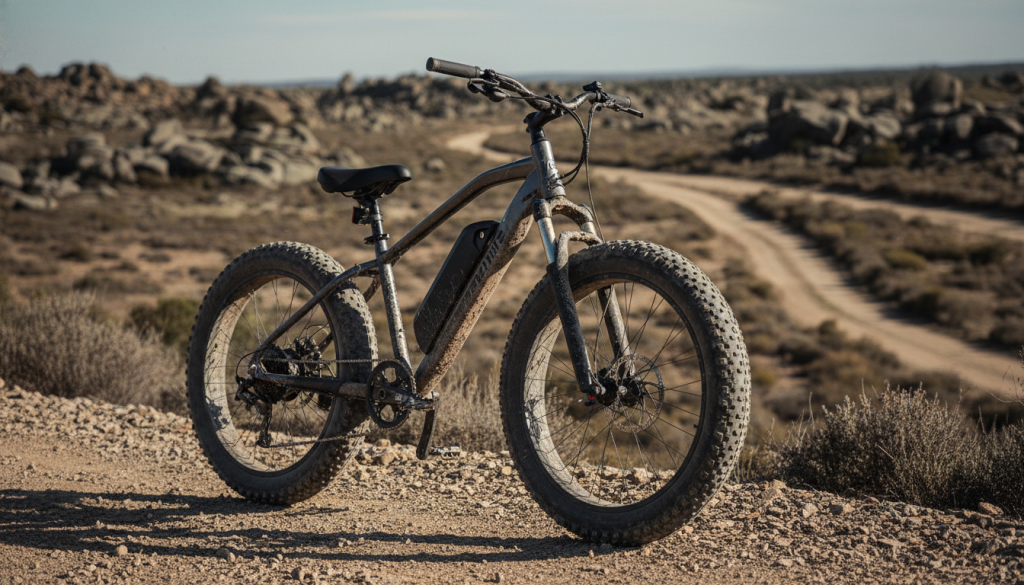 découvrez notre fat bike électrique puissant, idéal pour des performances optimales sur terrains privés. profitez d'une expérience tout-terrain exceptionnelle avec confort et robustesse.