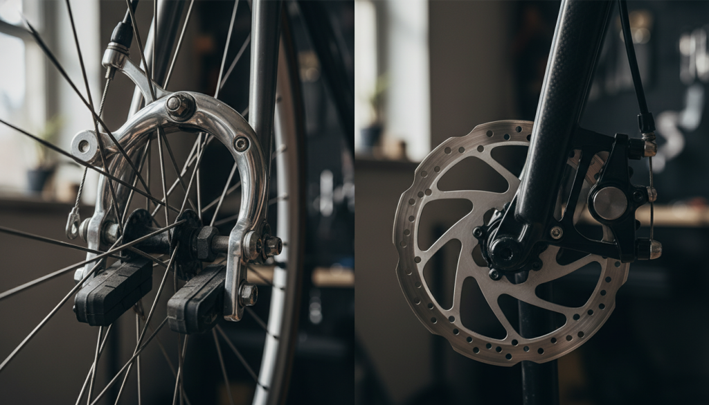 découvrez les différences essentielles entre les freins à patins et les freins à disques hydrauliques pour vélo, et choisissez le système adapté à vos besoins pour une meilleure sécurité et performance.