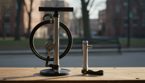 découvrez comment choisir la pompe idéale pour votre vélo : comparez les avantages de la pompe à pied et de la mini-pompe pour gonfler facilement vos pneus.