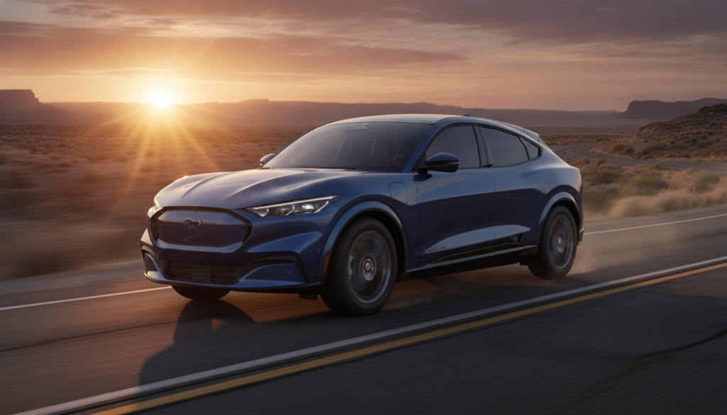 découvrez la ford mustang mach-e, un crossover alliant puissance exceptionnelle et grande autonomie pour une expérience de conduite inégalée.