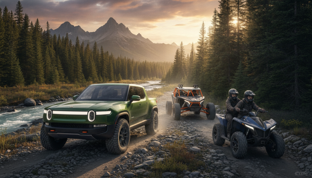 découvrez notre sélection des meilleurs tout-terrains électriques, parfaits pour vivre des aventures inoubliables en pleine nature tout en respectant l'environnement.