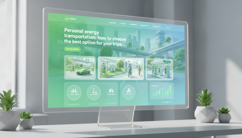 découvrez comment choisir la meilleure solution de transport personnel d'énergie pour vos déplacements, alliant efficacité, écologie et praticité.
