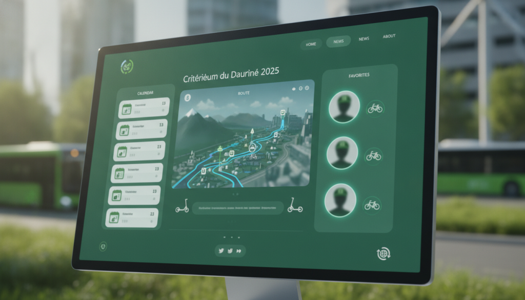 découvrez le calendrier complet, les parcours et les favoris à suivre pour le critérium du dauphiné 2025, une course cycliste incontournable avant le tour de france.