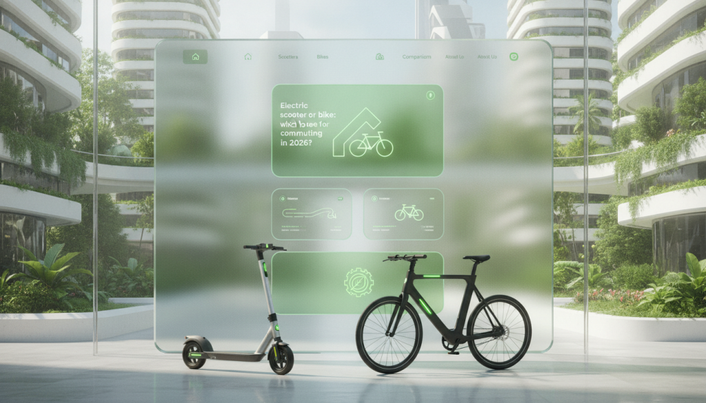 découvrez les avantages et inconvénients de la trottinette électrique et du vélo pour choisir le meilleur moyen de transport en 2026 selon vos besoins et préférences.