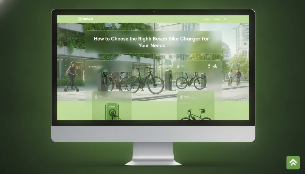 découvrez comment choisir le chargeur vélo bosch idéal pour vos besoins afin d'assurer une recharge optimale et prolonger la durée de vie de votre batterie.